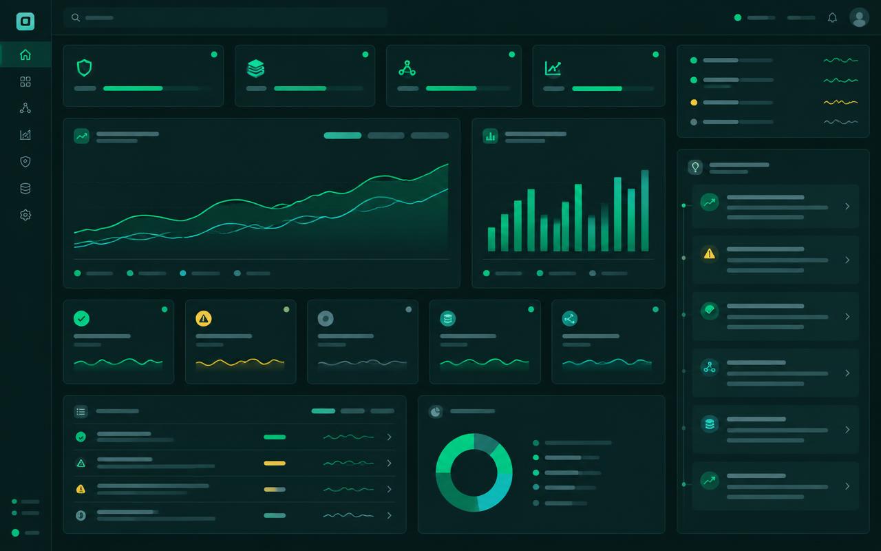 iseek Analytics workspace showing operational performance and traceable insights